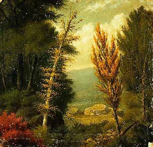 unknow artist Autumn Scene